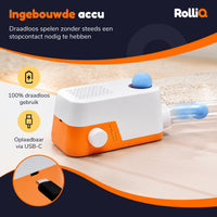 Rolliq® Pro Loop Knikkerbaan - Buizenbaan op Luchtdruk - Ballenbaan Bouwspeelgoed - Marble Run STEM Speelgoed - Luchtkracht Parcours - 8+ - 48 Onderdelen